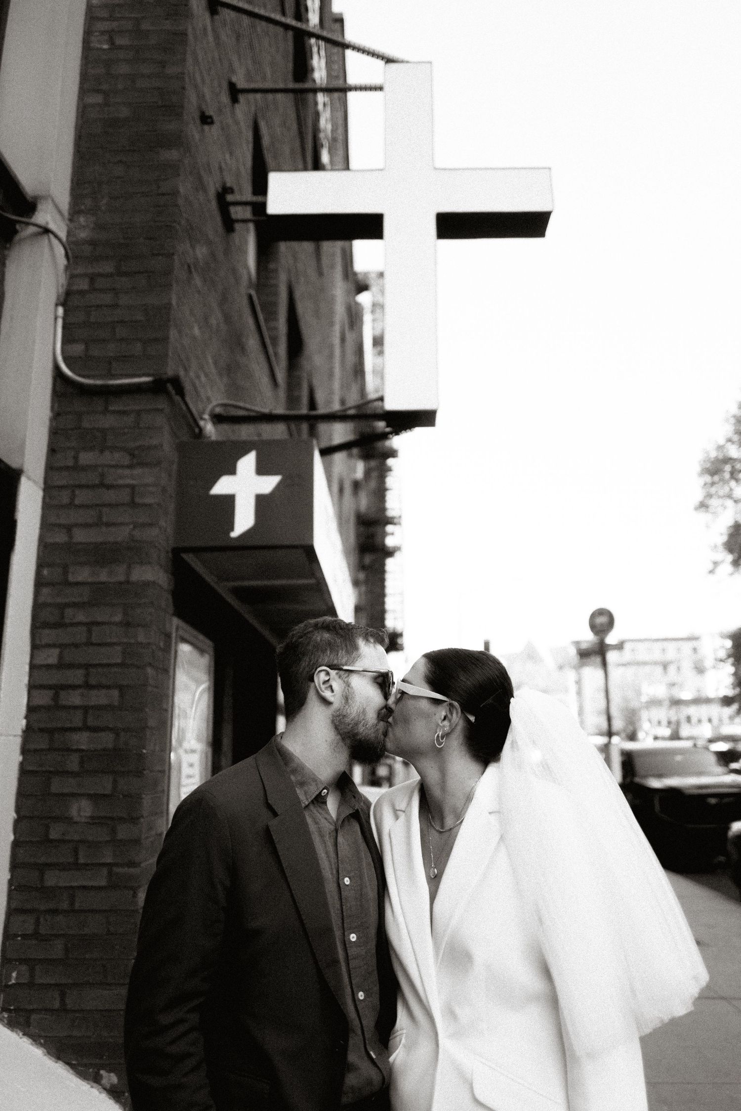 Erica and Dante get married at City Hall in New York City.